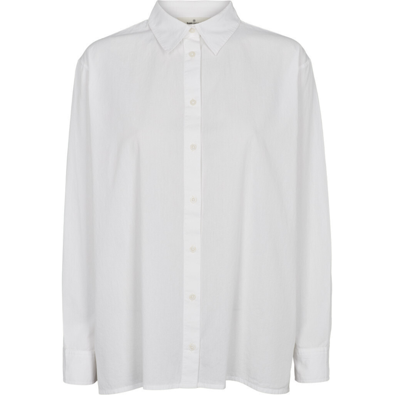 Basicapparel Vilde Loose Shirt Bright White