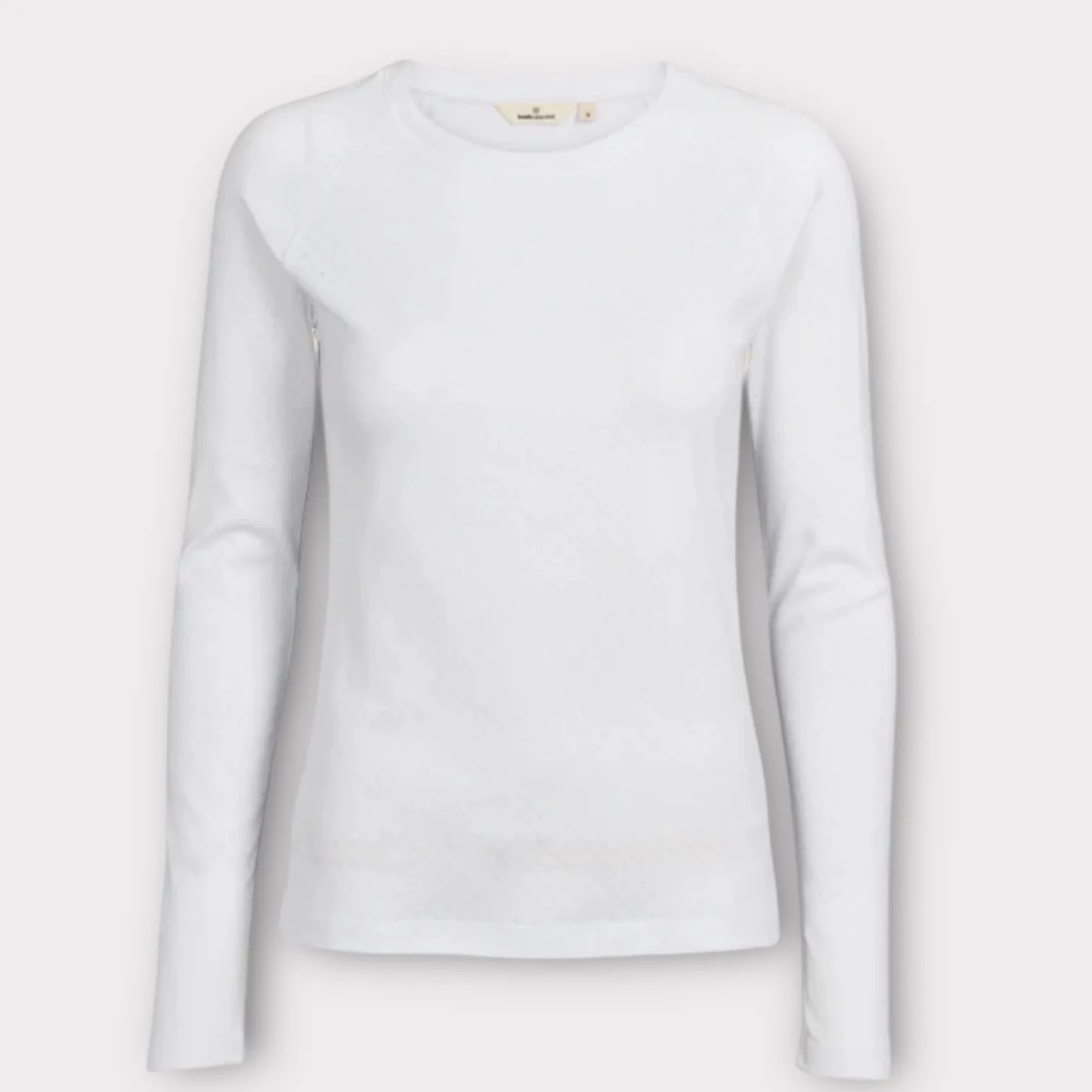 Basic Apparel Arense LS Tee White