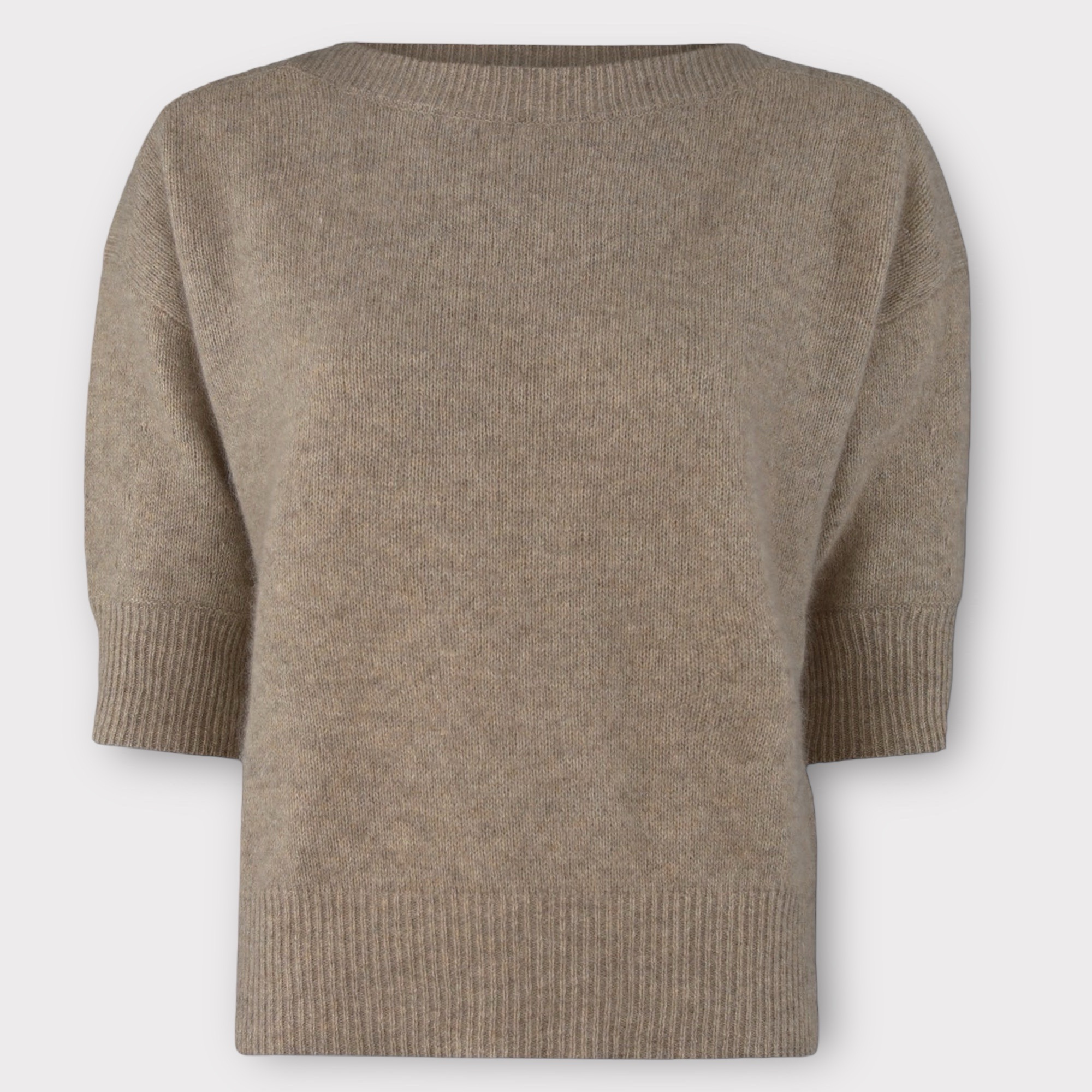 Six Ames Moi Sweater Beige Melange