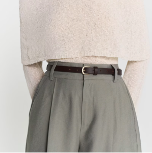 Marbella Belt Rich Brown