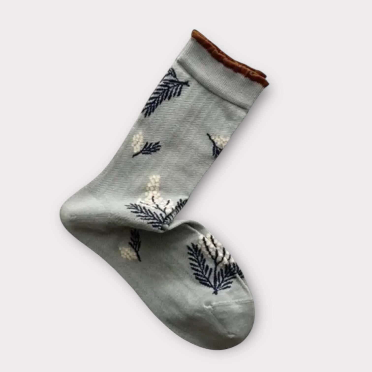 Plissé Copenhagen Carra Sock Light Blue