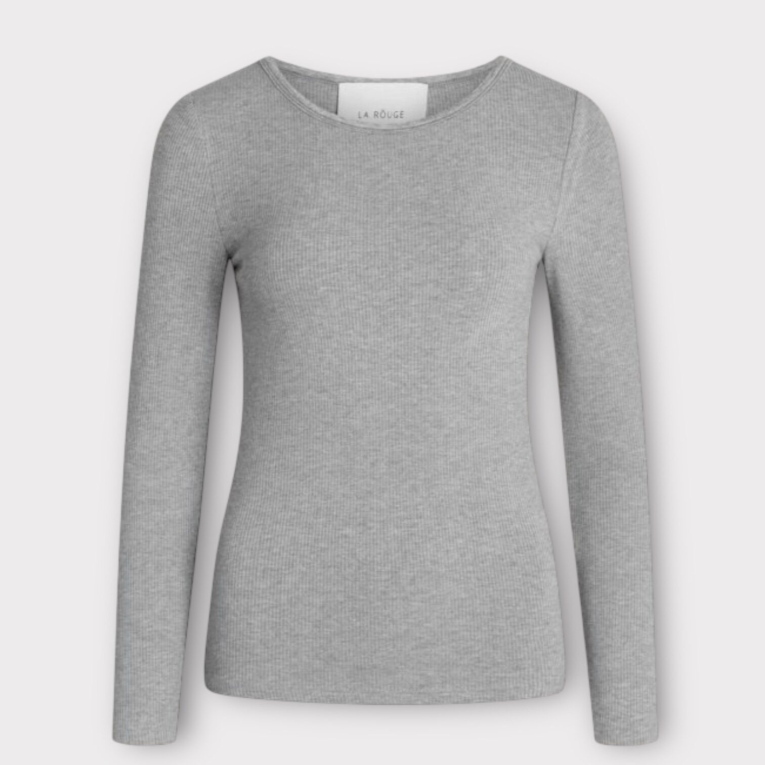 La Rouge Lisa L/S T-shirt Grey Mlg