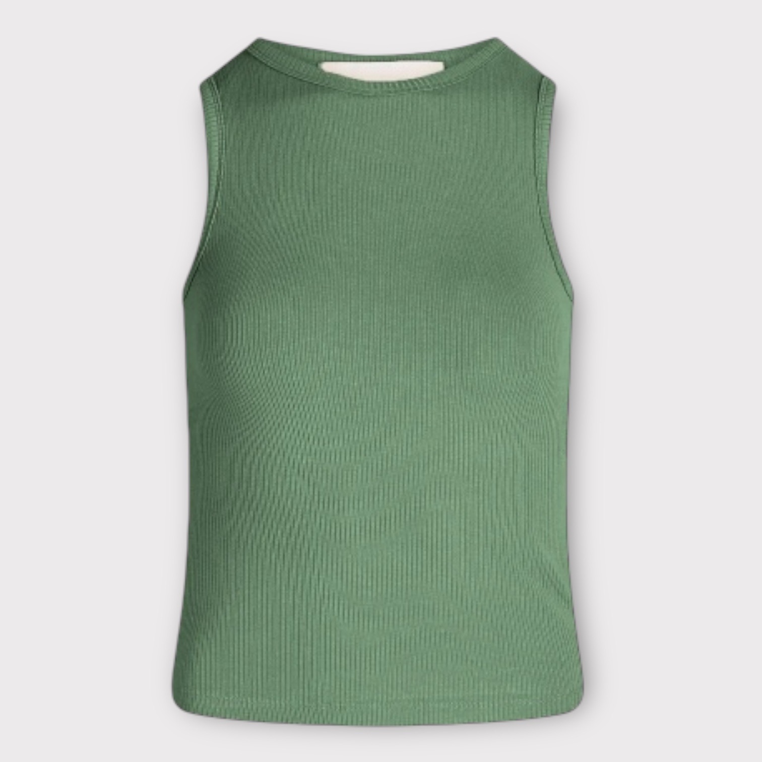 La Rouge Lisa Singlet Faded Green