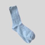 Plissé Copenhagen Parcy Sock Light Blue