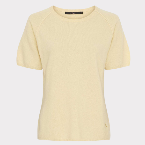 BTF Sabrina Cashmere Pullover French Vanilla SS