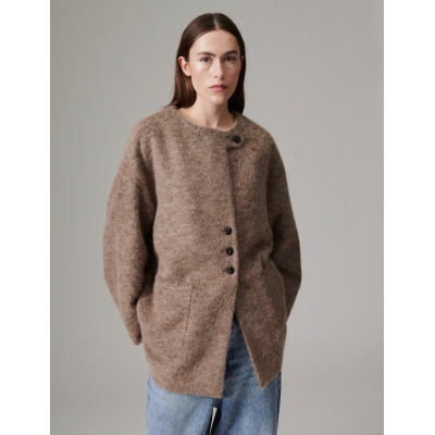 DAY Fluffy Mohair-Wool Jacket