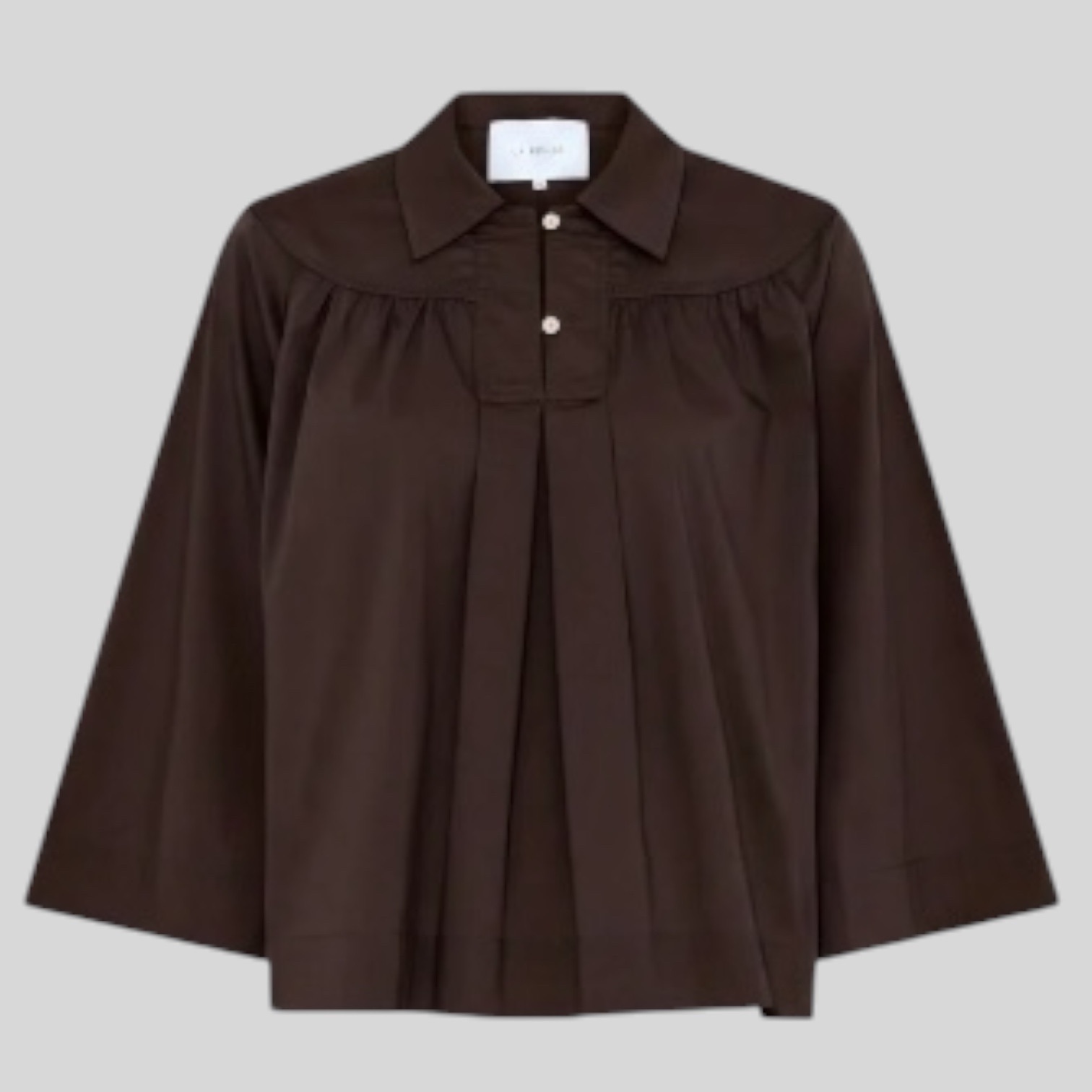 Vilma Shirt Dark brown