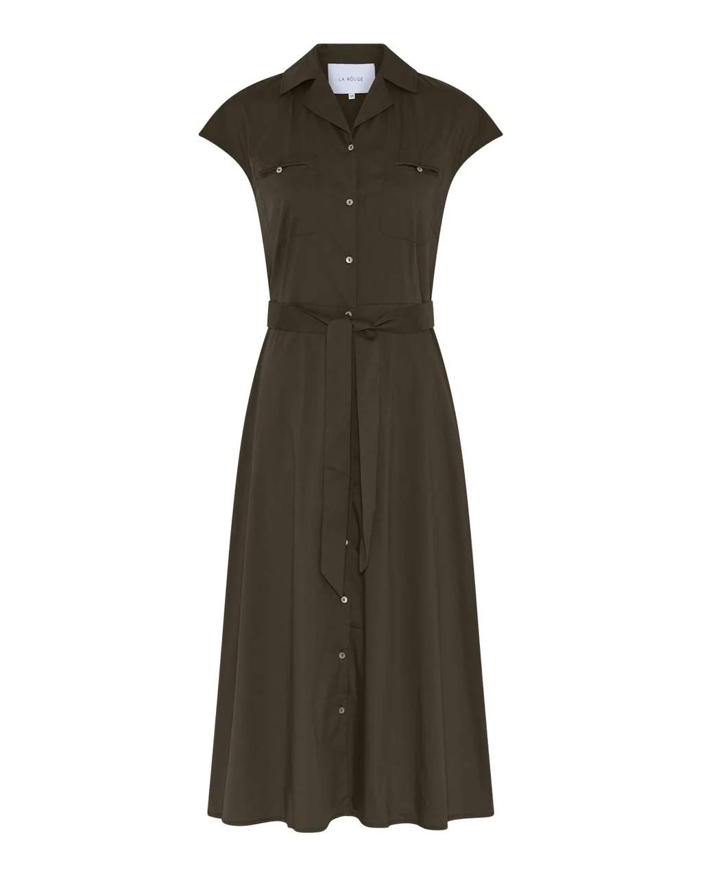 La Rouge Vilma Shirtdress Army Green