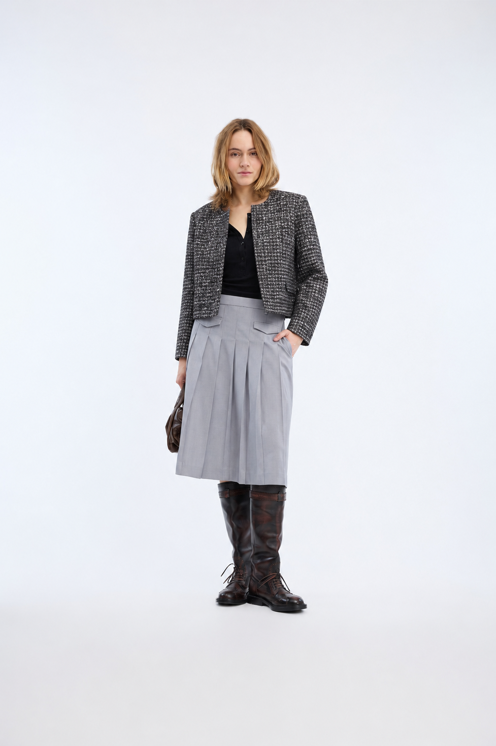 Munthe Vironicae Nederdel Grey