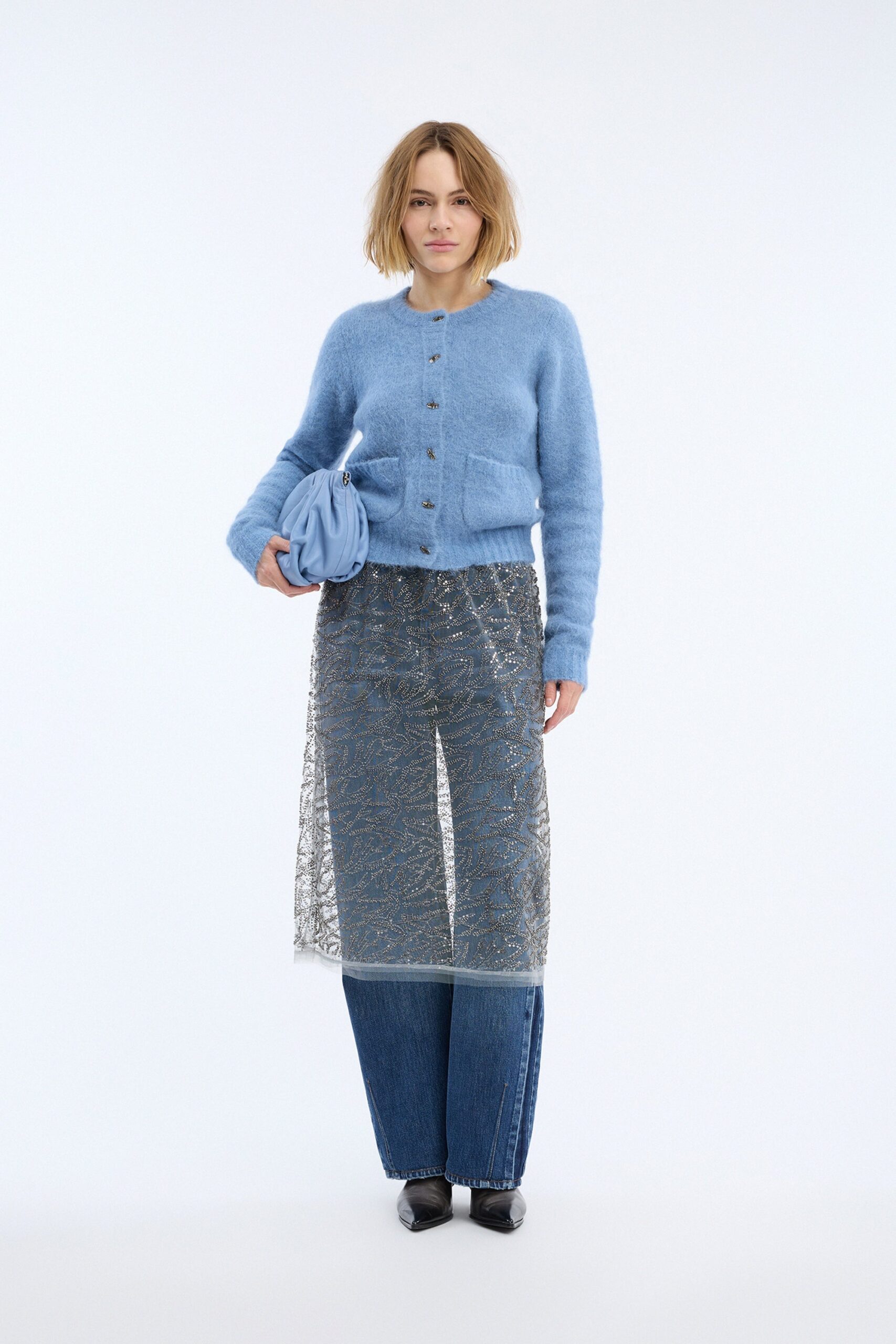 Munthe Vovilla Strik Blue