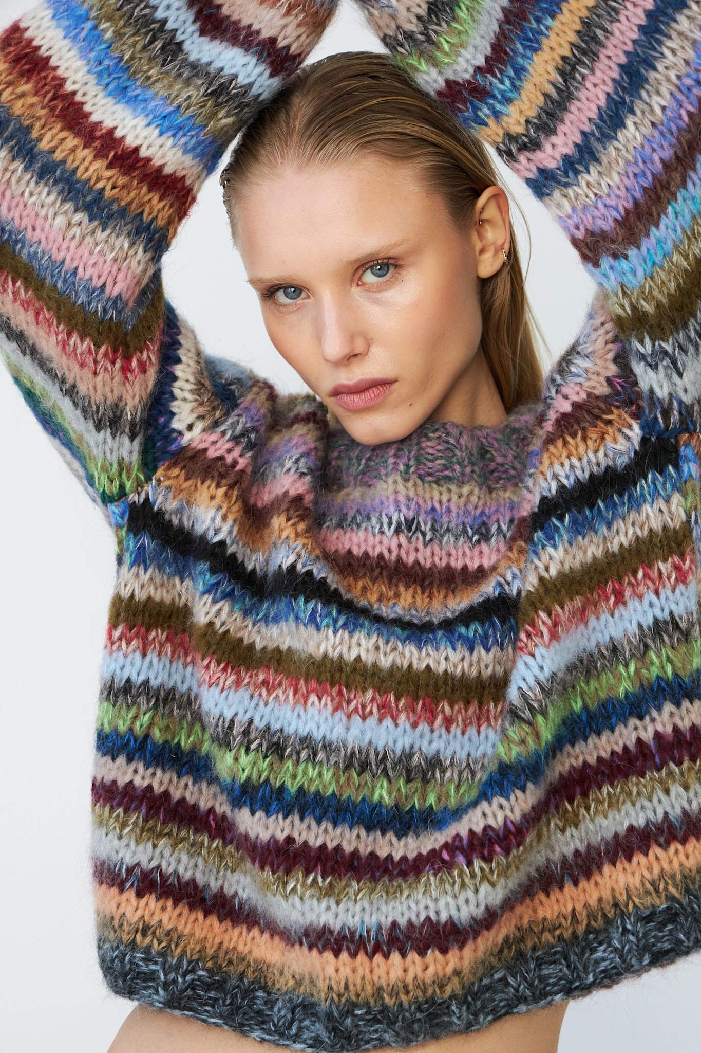 DAWNxDARE Genova DS Sweater Dark Multi