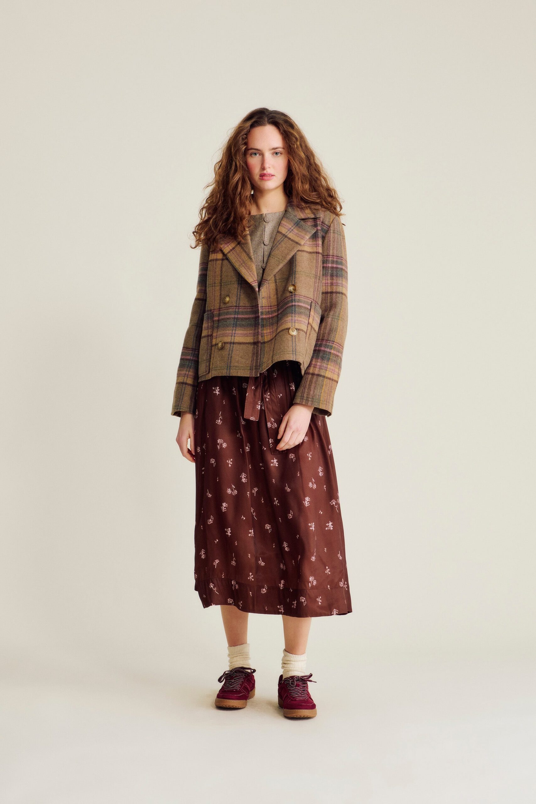 Nué Notes Irun Skirt Potting Soil Floral