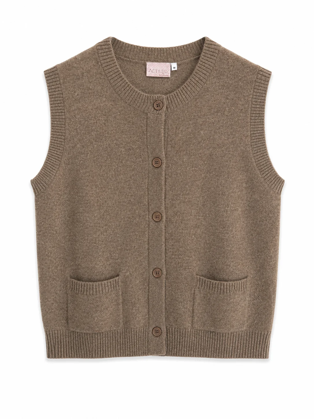 Agenda Lola Vest Beige Melange