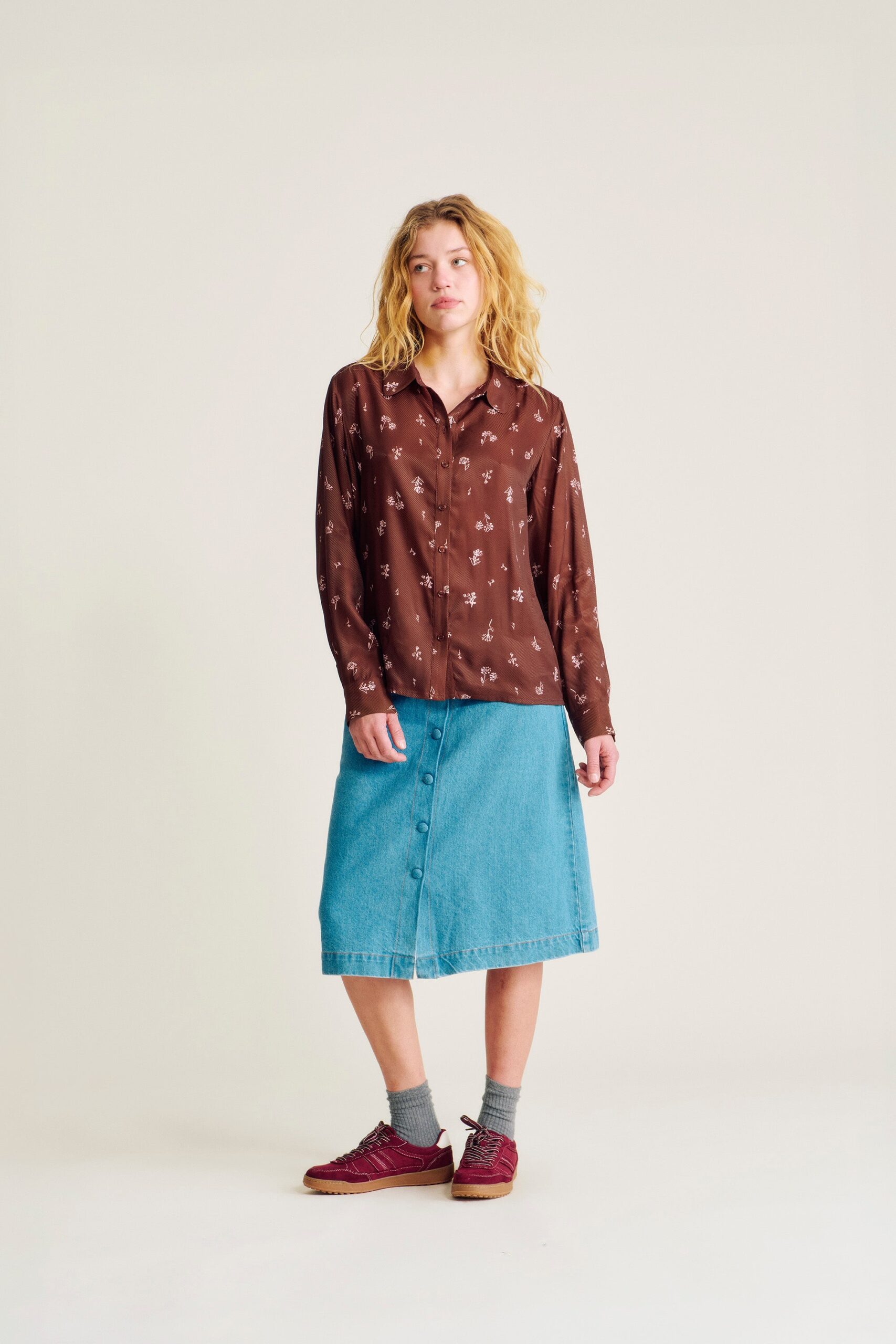 Nué Notes Marchena Shirt Potting Soil Floral