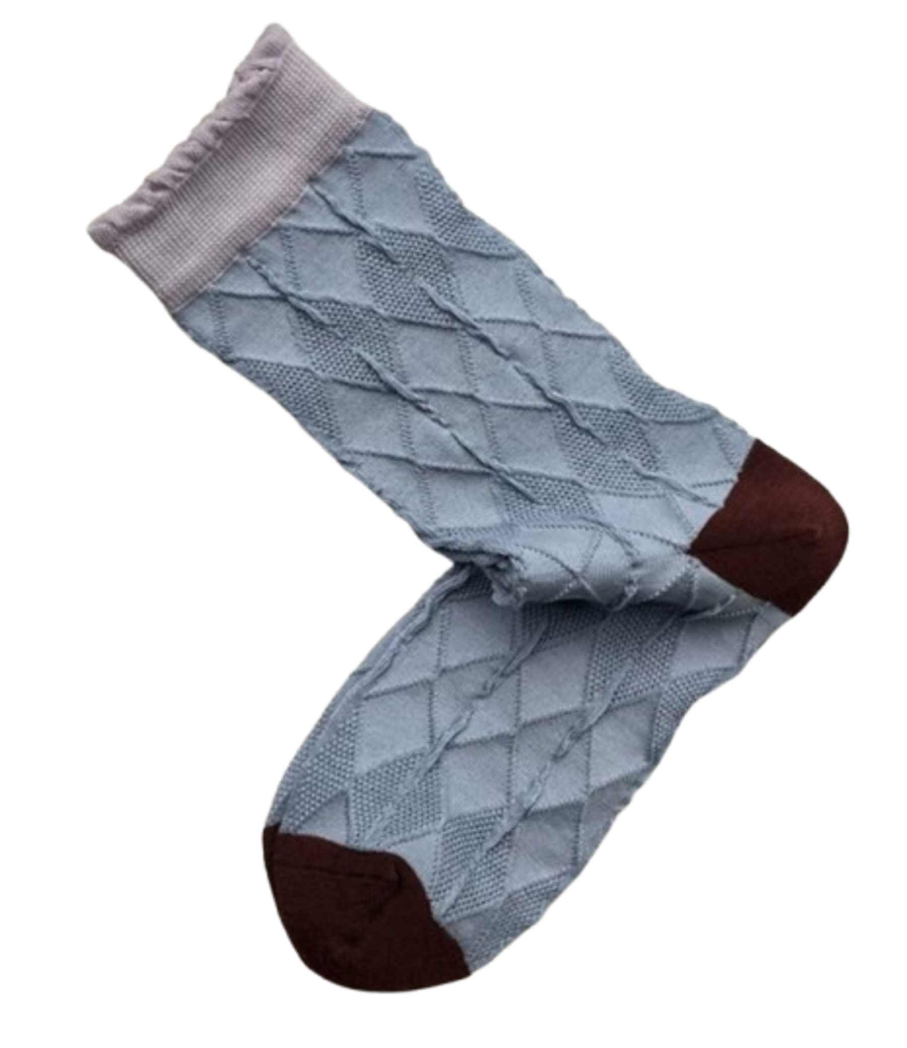 Plissé Copenhagen Ling Sock Light Blue