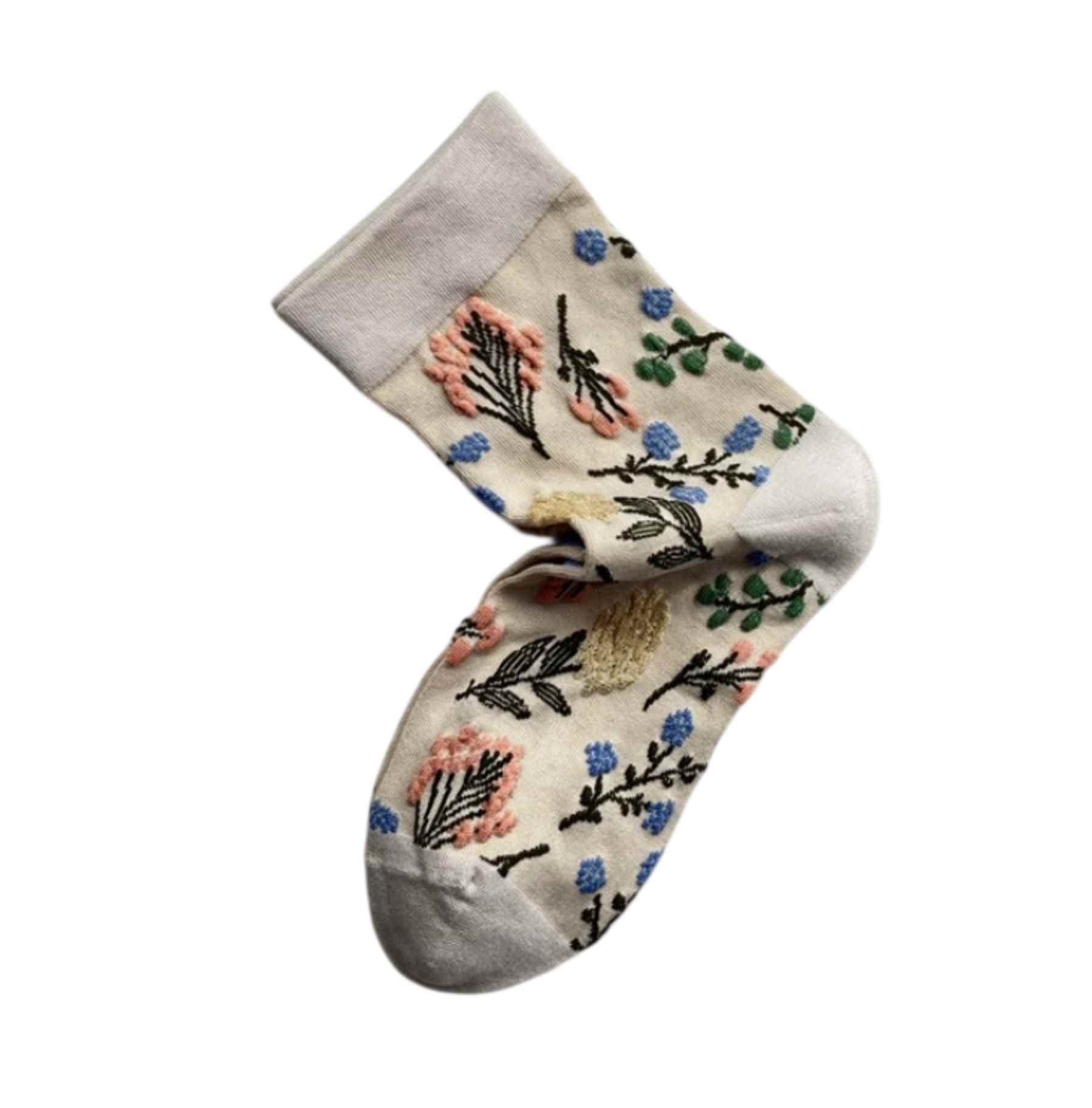 Plissé Copenhagen Maybel Sock Off White
